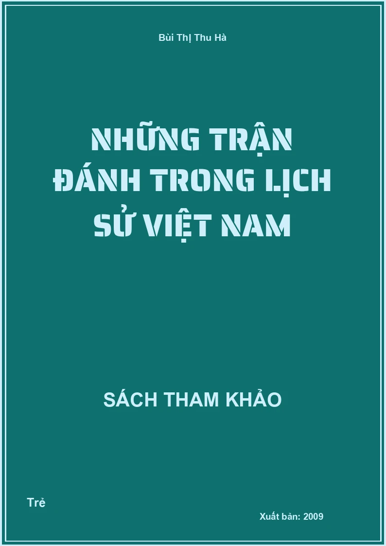 Những trận đánh trong lịch sử Việt Nam