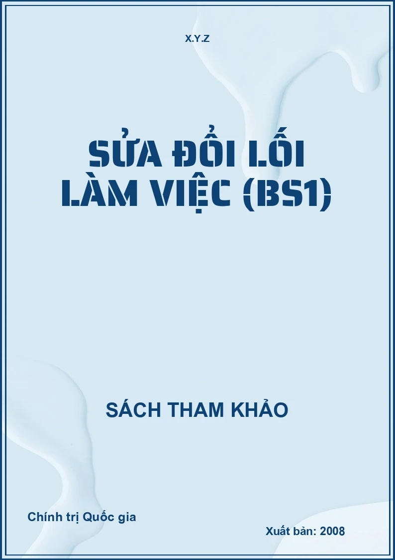 Sửa đổi lối làm việc (BS1)