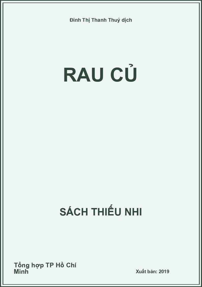 Rau củ