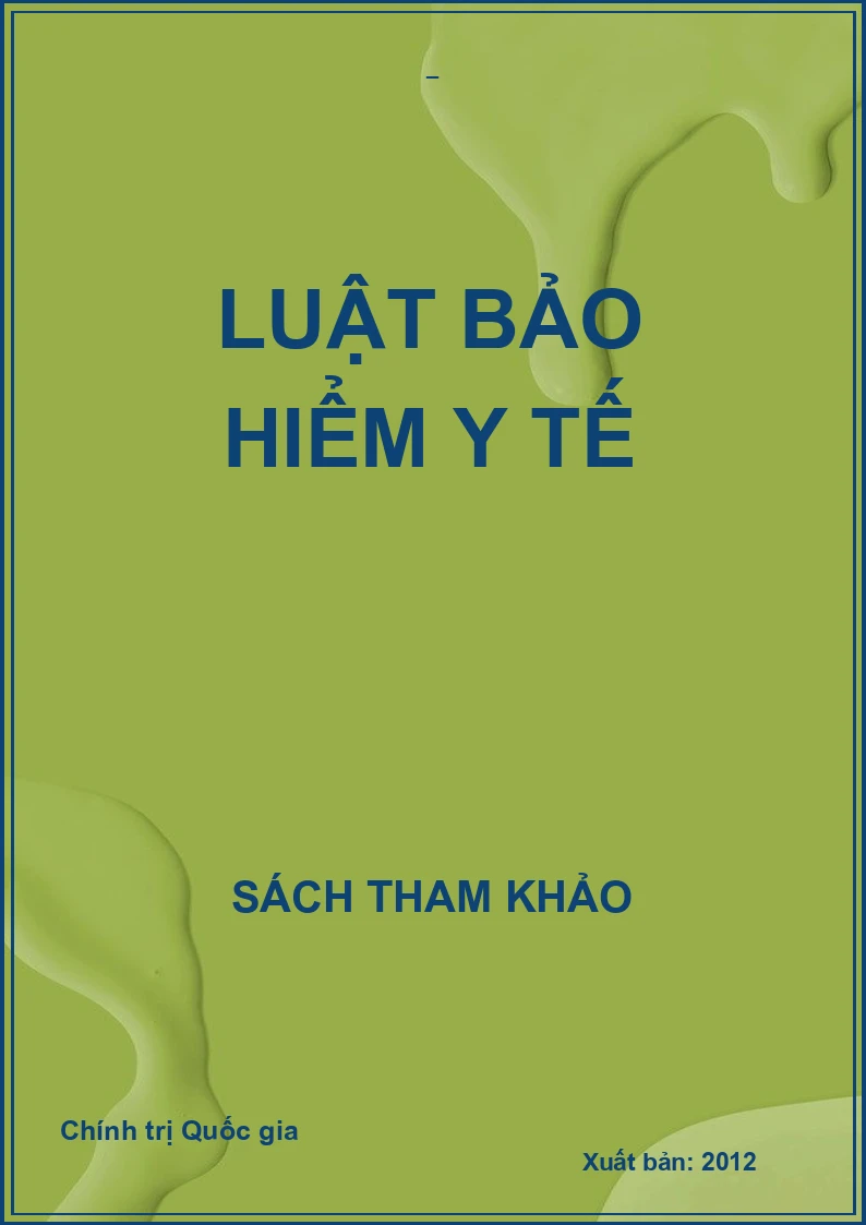 Luật bảo hiểm y tế