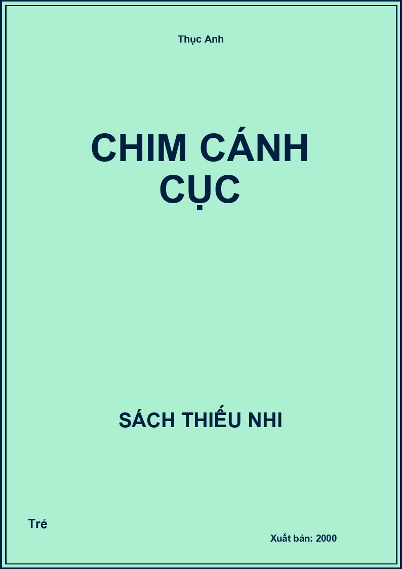 Chim cánh cụt