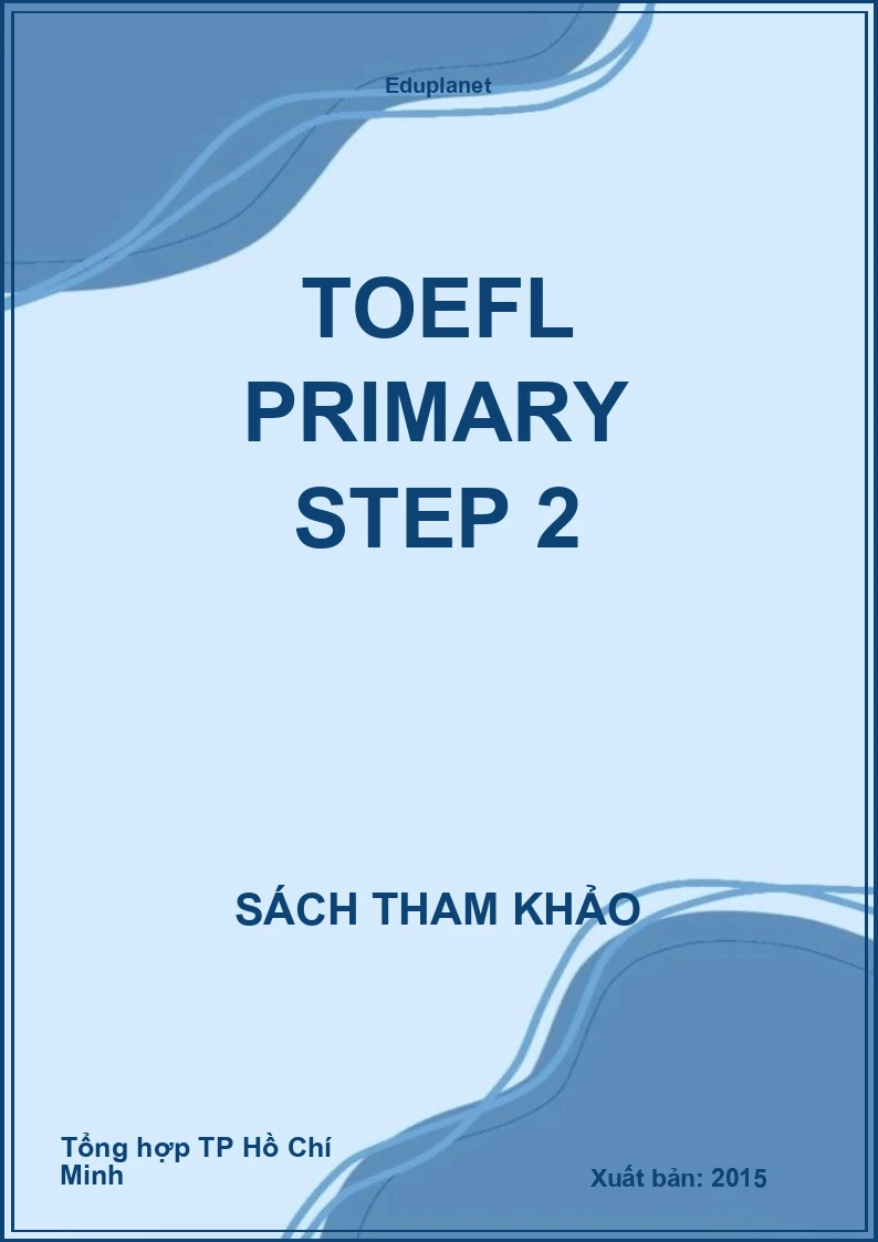 Toefl Primary Step 2