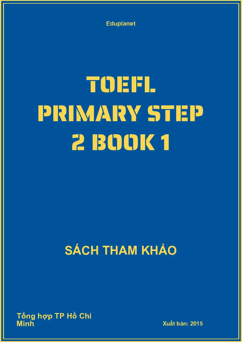 Toefl Primary Step 2 book 1