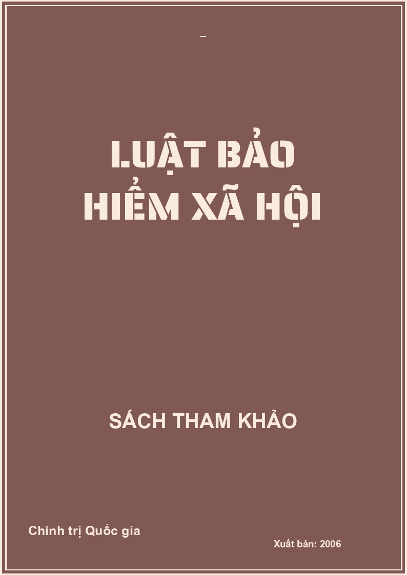 Luật bảo hiểm xã hội