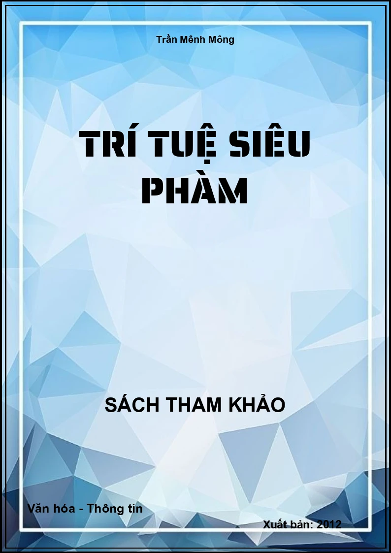 Trí tuệ siêu phàm