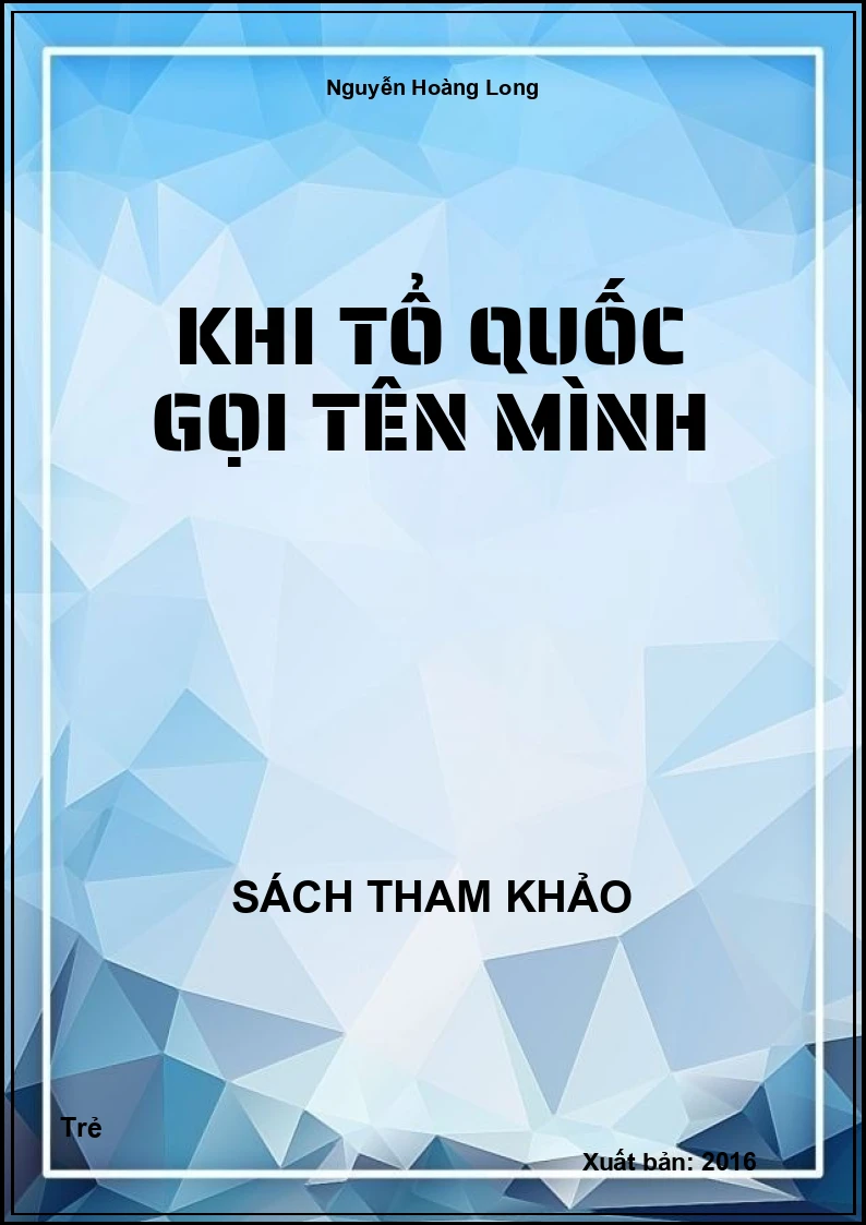 Khi tổ quốc gọi tên mình