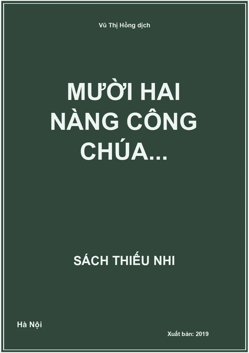 Mười hai nàng công chúa