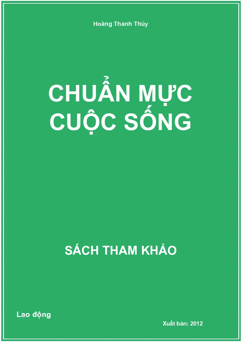 Chuẩn mực cuộc sống