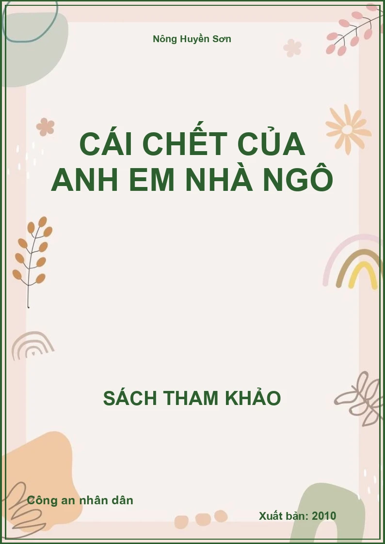 Cái chết của anh em nhà Ngô