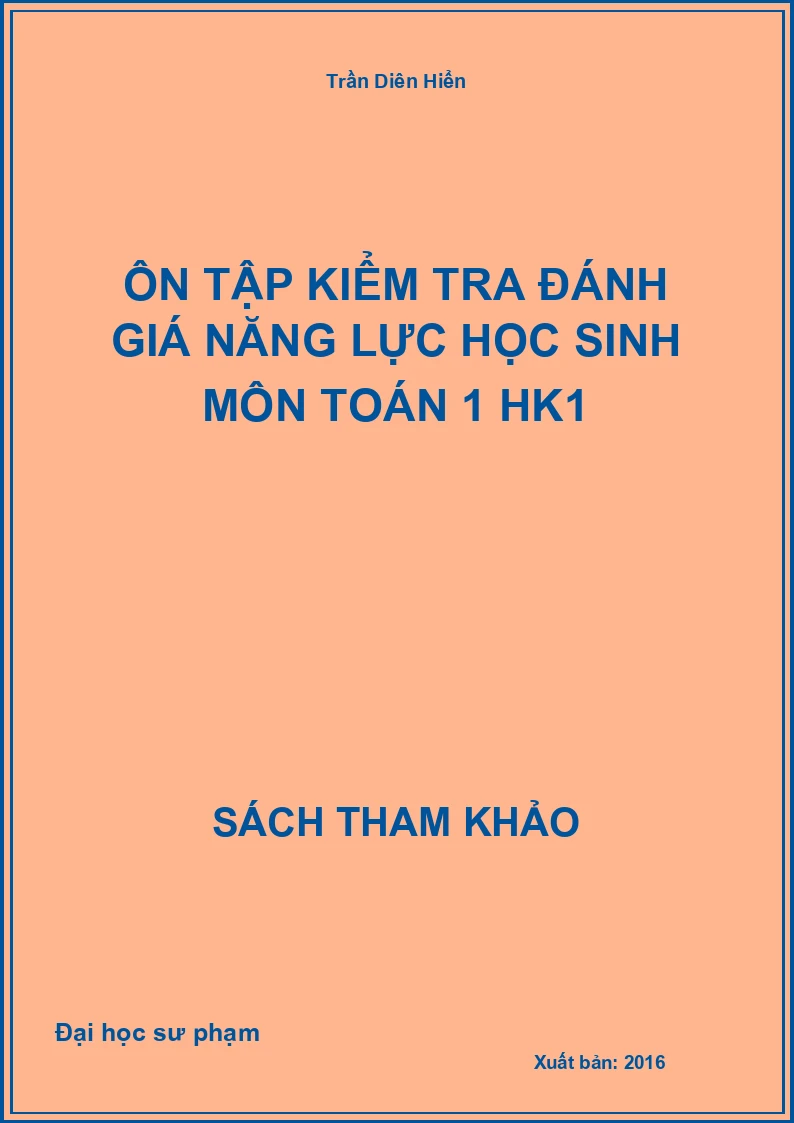 Ôn tập kiểm tra đánh giá năng lực học sinh môn toán 1 HK1