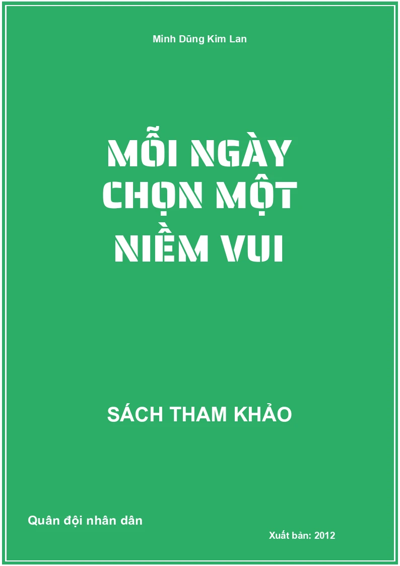 Mỗi ngày chọn một niềm vui