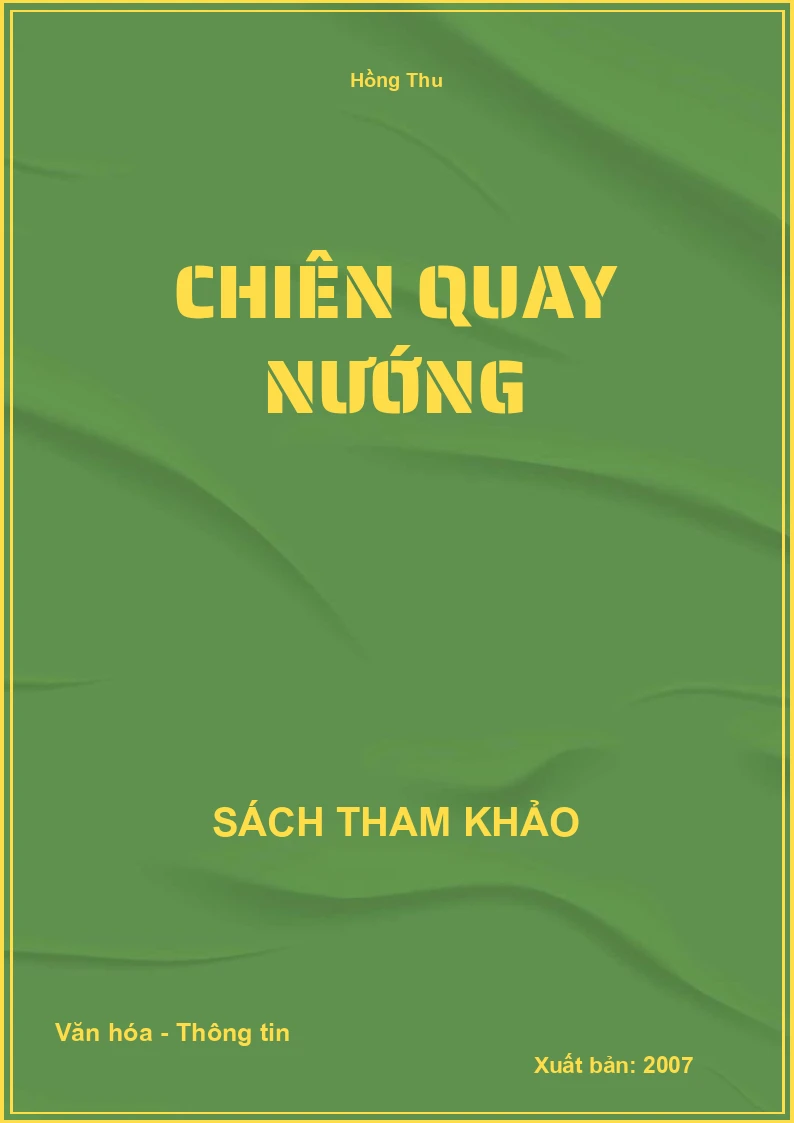 Chiên quay nướng
