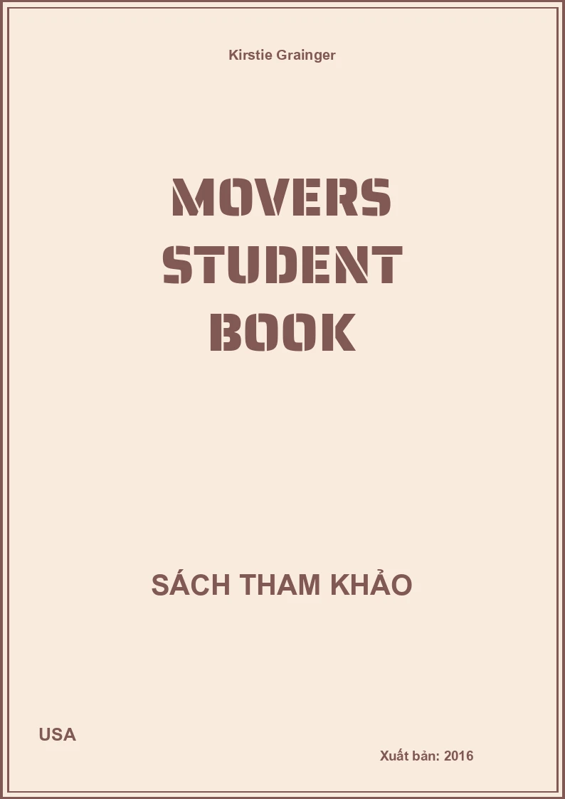 Movers student book