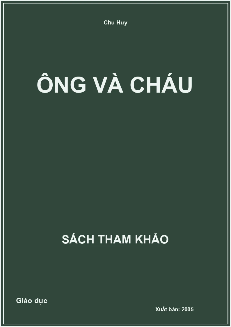 Ông và cháu
