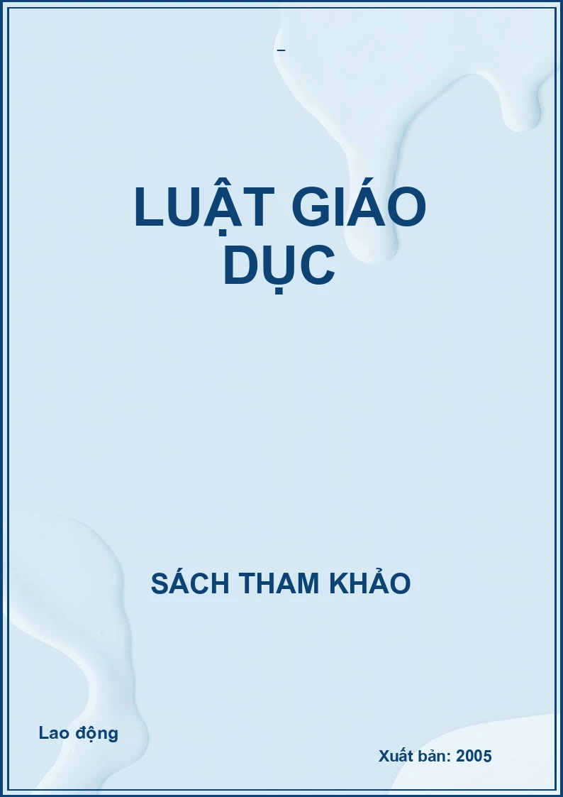 Luật giáo dục
