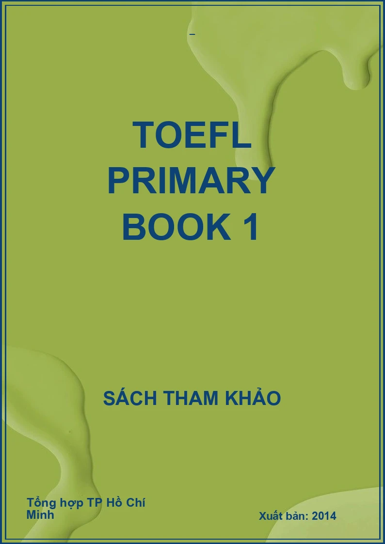 Toefl Primary book 1