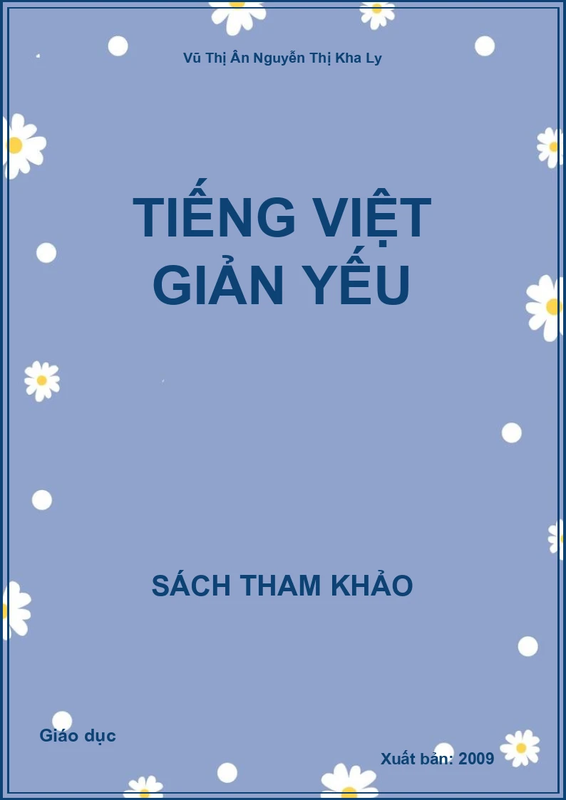 Tiếng việt giản yếu