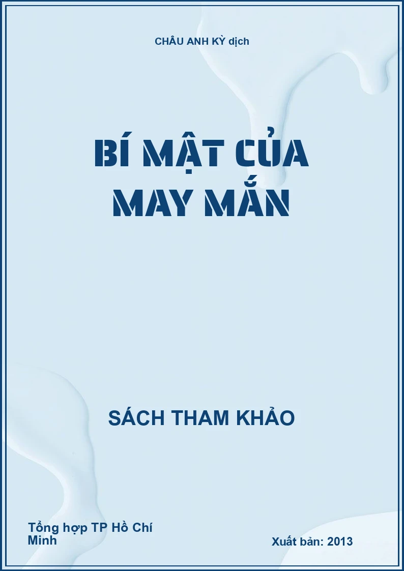 Bí mật của may mắn