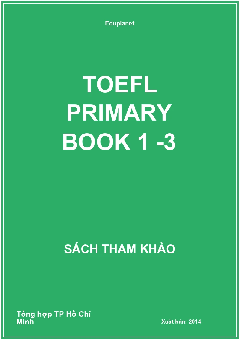 Toefl Primary book 1 -3