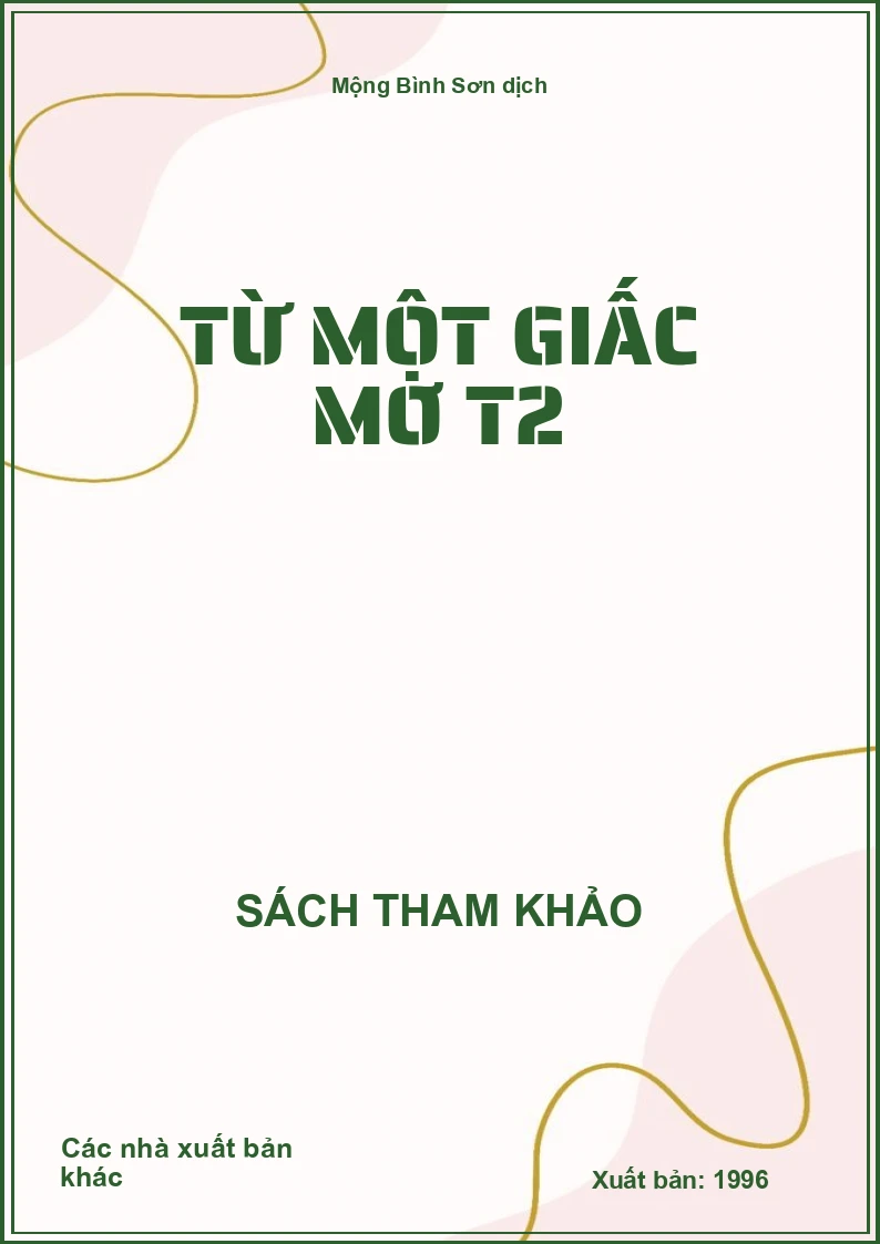 Từ một giấc mơ T2