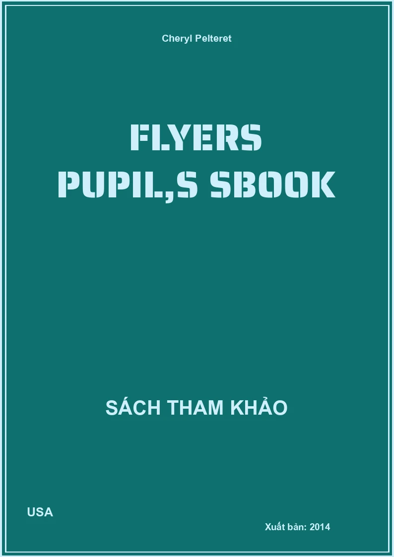 Flyers pupil,s sbook