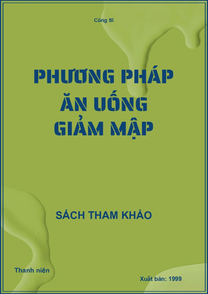 Phương pháp ăn uống giảm mập