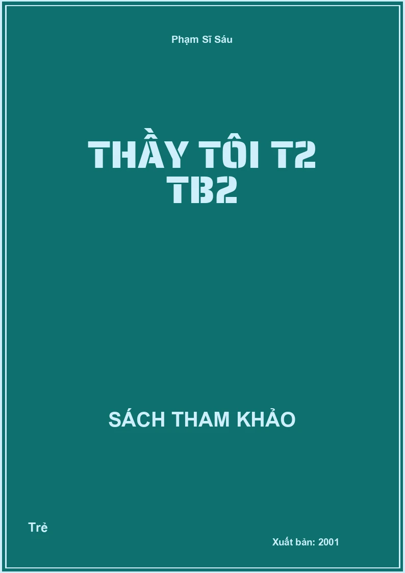 Thầy tôi T2 TB2