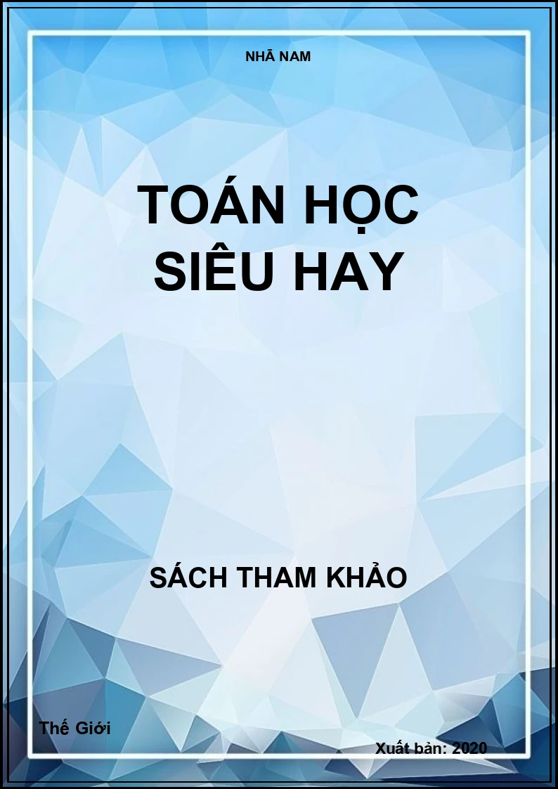 Toán học siêu hay
