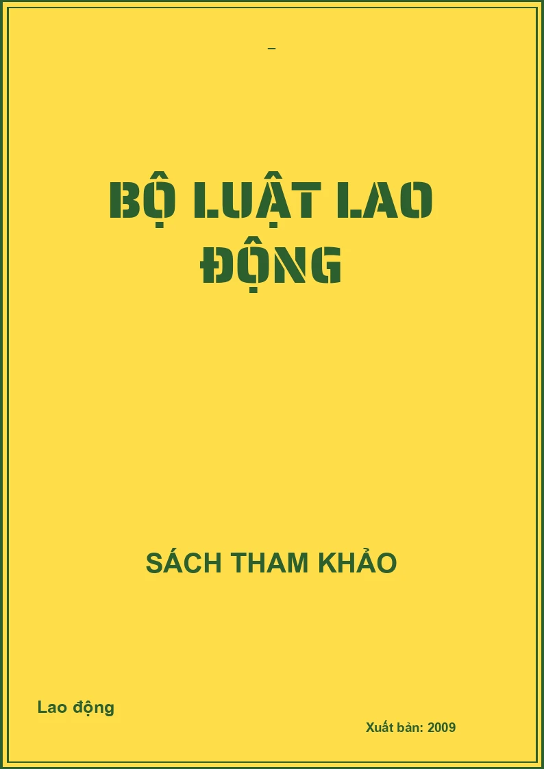 Bộ luật lao động