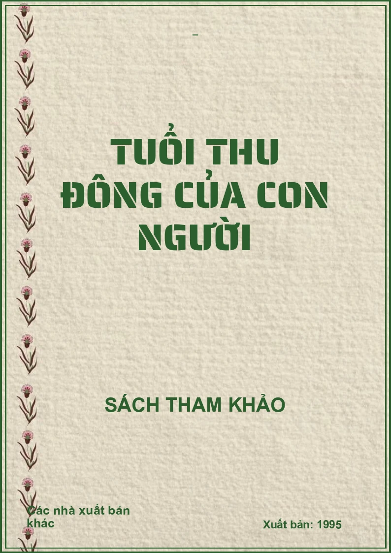 Tuổi thu đông của con người