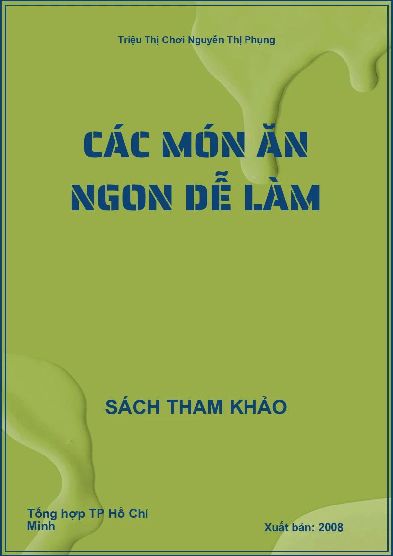 Các món ăn ngon dễ làm