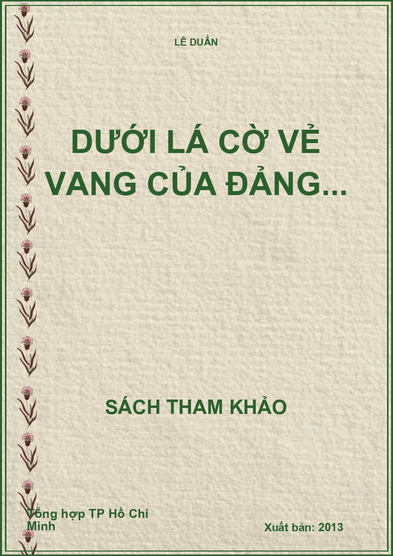 Dưới lá cờ vẻ vang của Đảng...