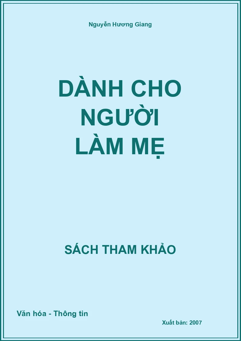 Dành cho người làm mẹ