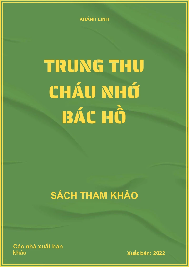 Trung thu cháu nhớ Bác Hồ