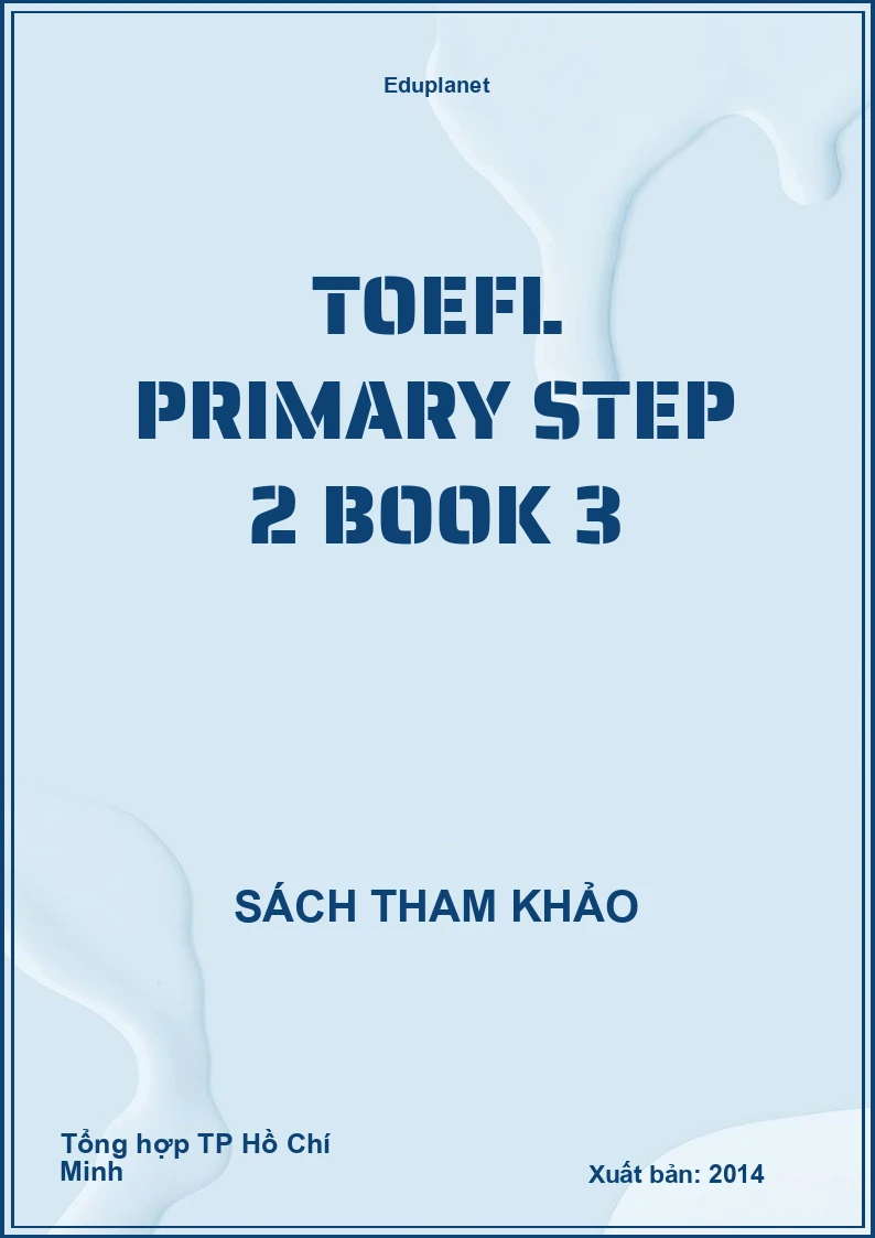 Toefl Primary Step 2 book 3