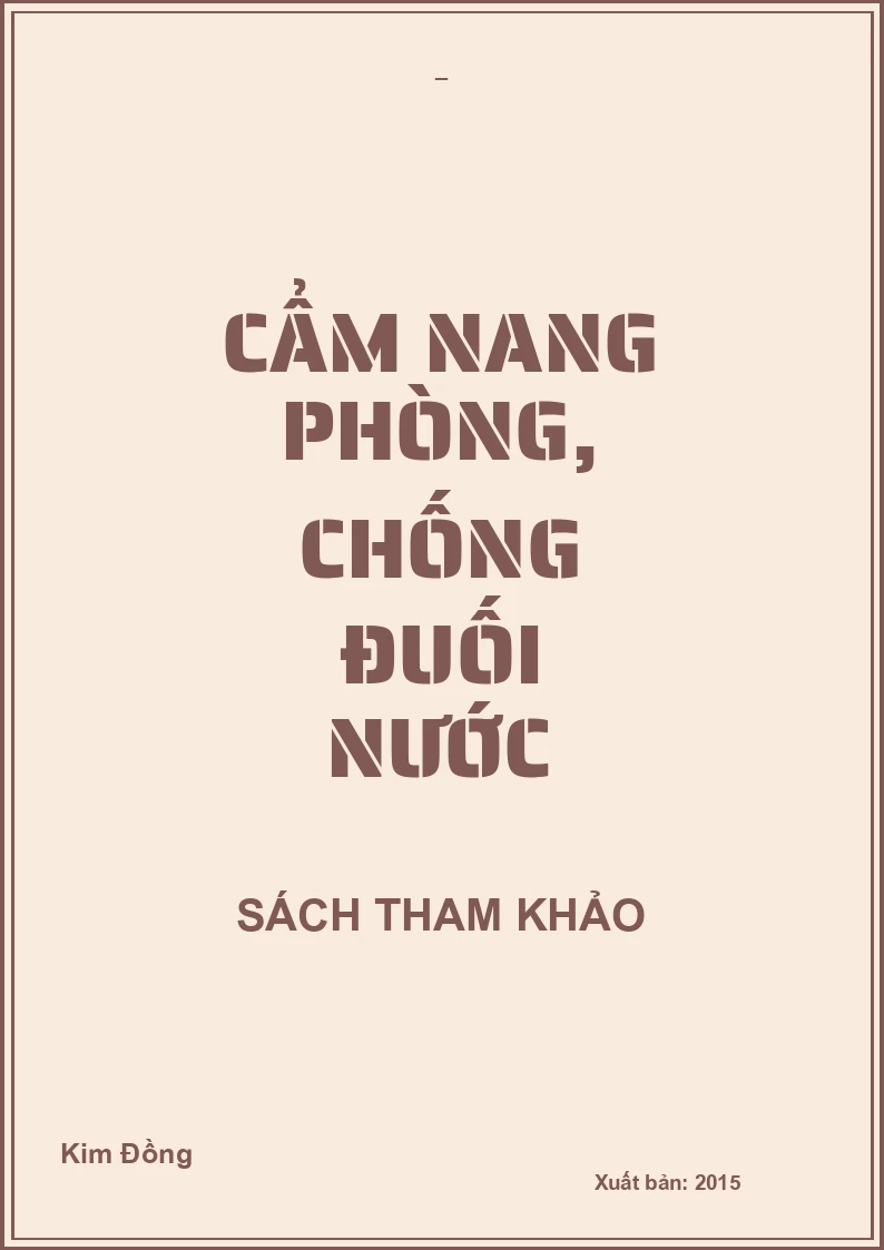 Cẩm nang phòng, chống đuối nước