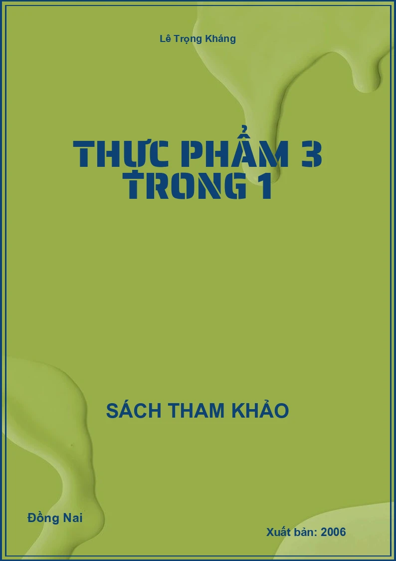 Thực phẩm 3 trong 1