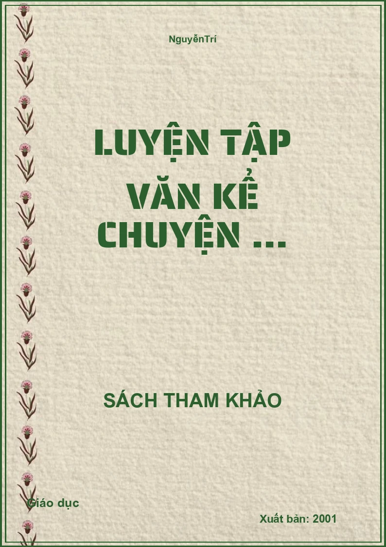 Luyện tập văn kể chuyện …