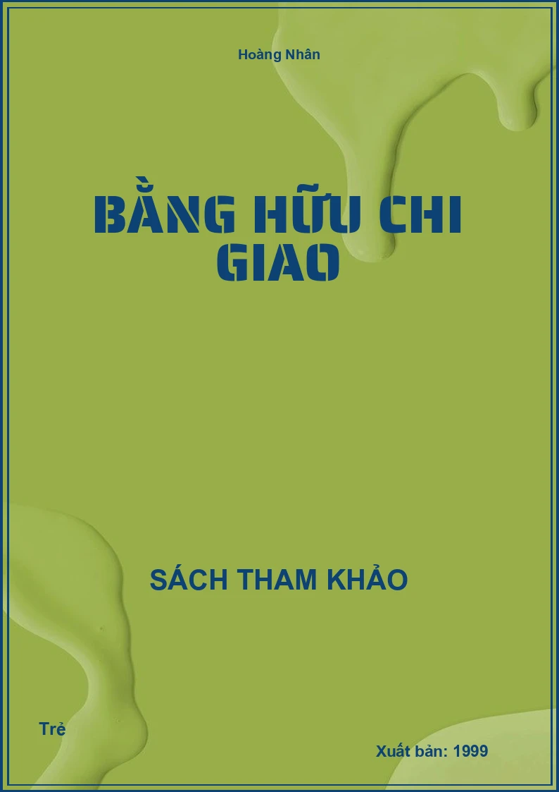 Bằng hữu chi giao
