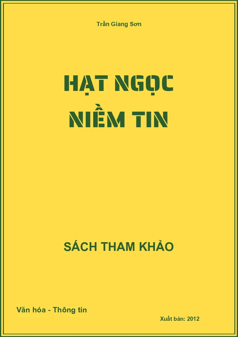 Hạt ngọc niềm tin