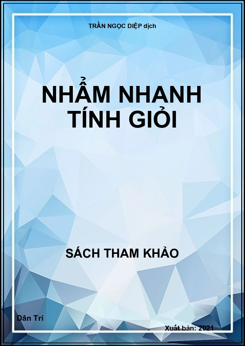 Nhẩm nhanh tính giỏi