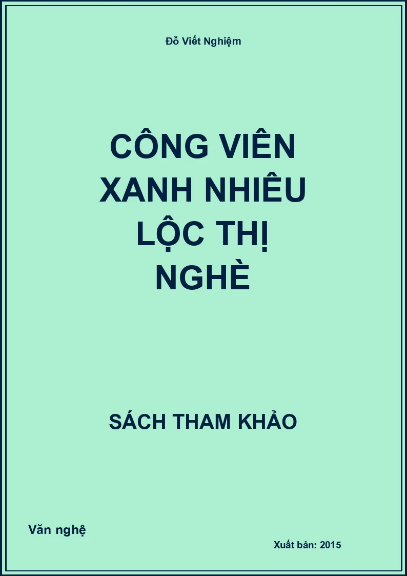 Công viên xanh Nhiêu lộc Thị Nghè
