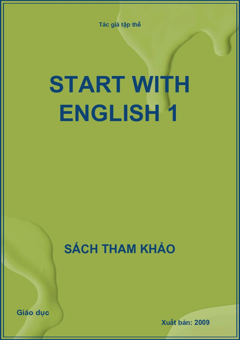 Start with English 1