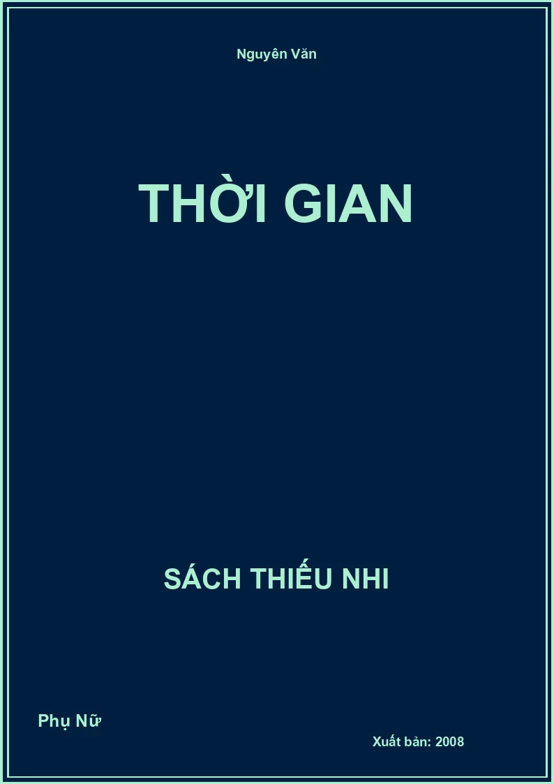 Thời gian