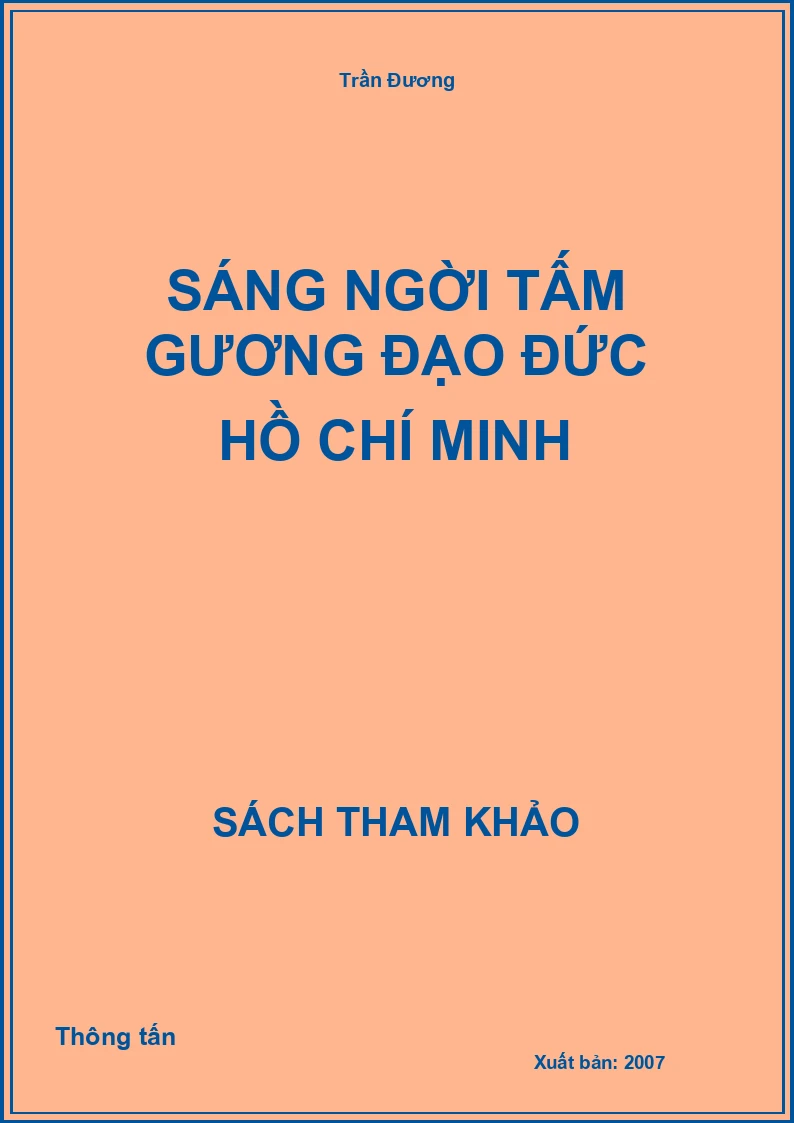 Sáng ngời tấm gương đạo đức Hồ Chí Minh