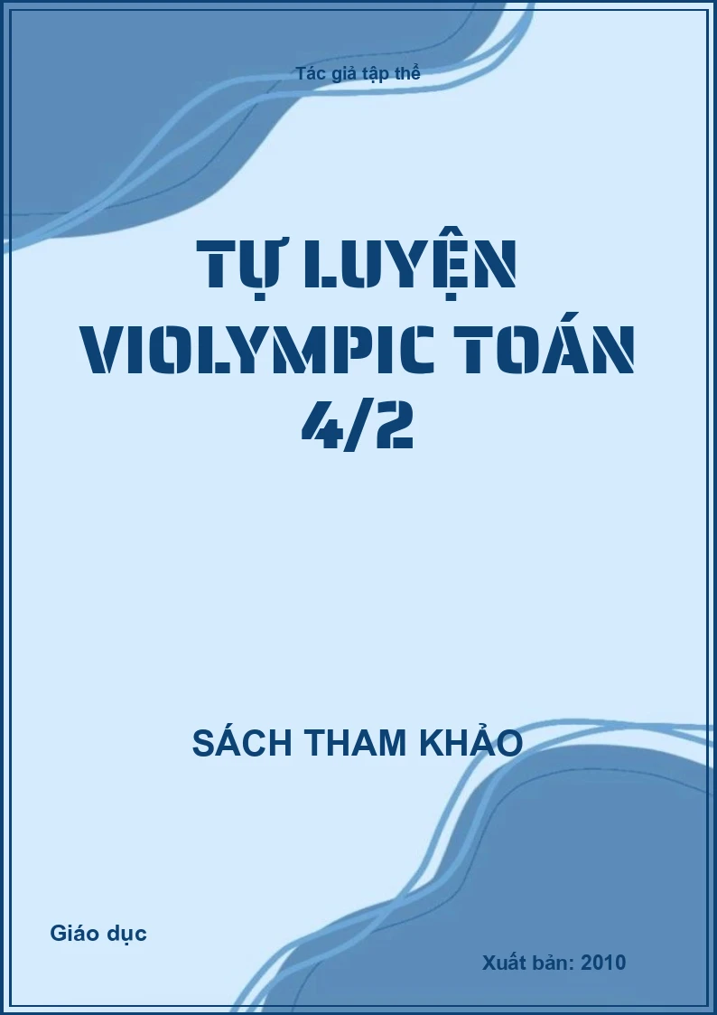 Tự luyện violympic toán 4/2