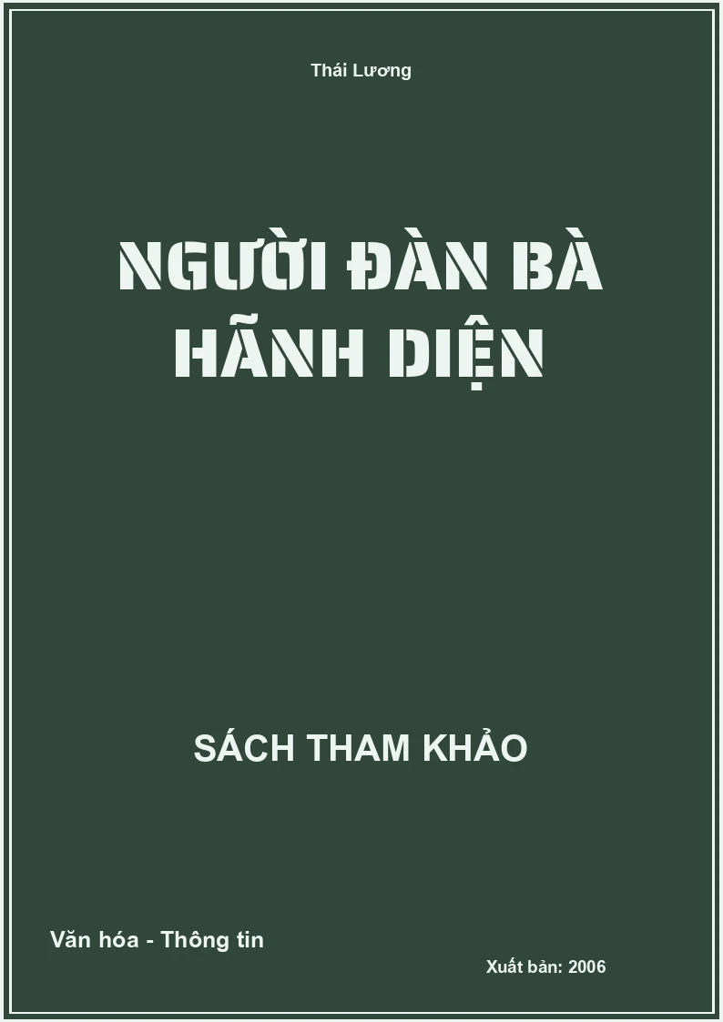Người đàn bà hãnh diện
