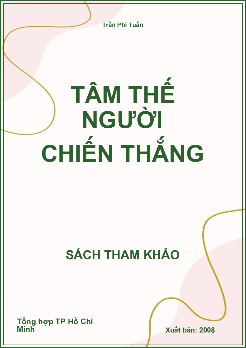 Tâm thế người chiến thắng