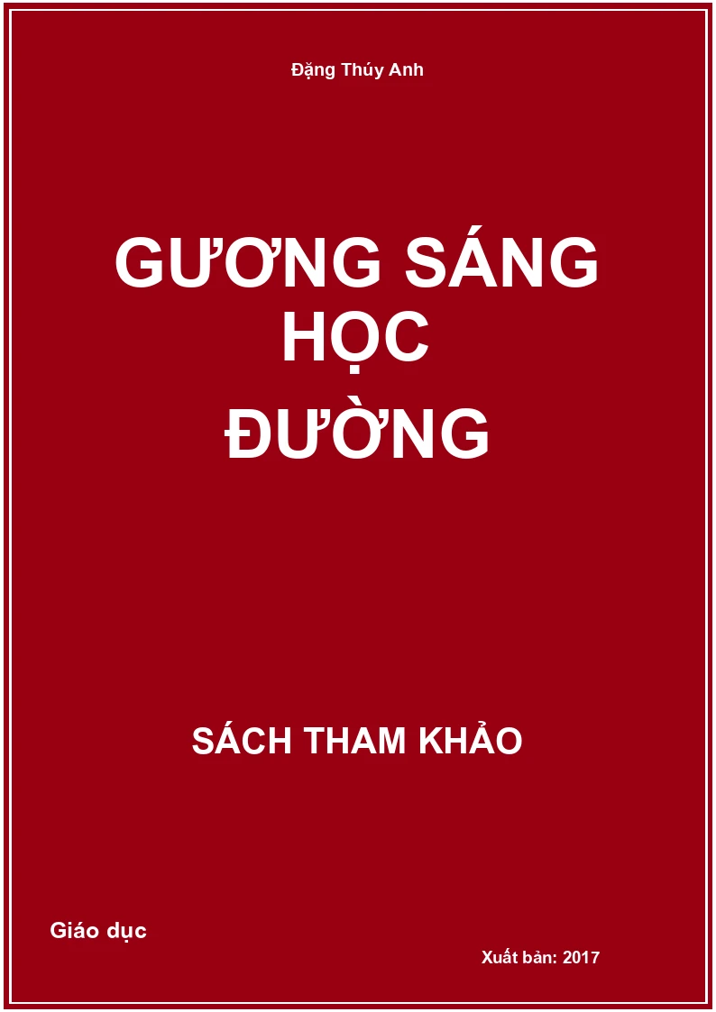 Gương sáng học đường
