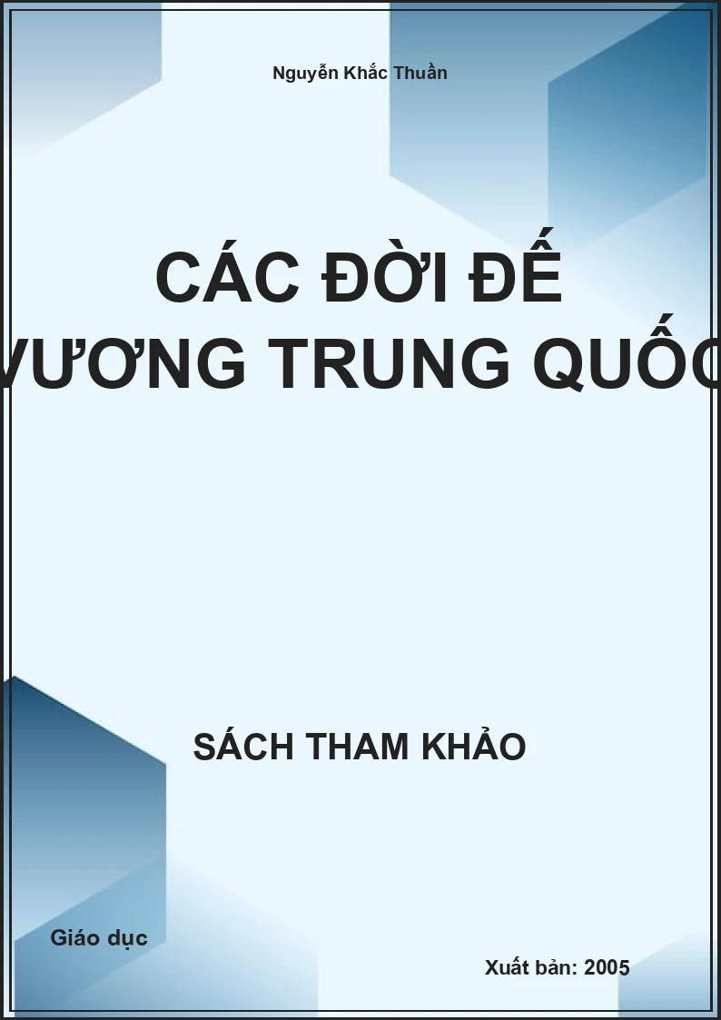 Các đời đế vương Trung Quốc